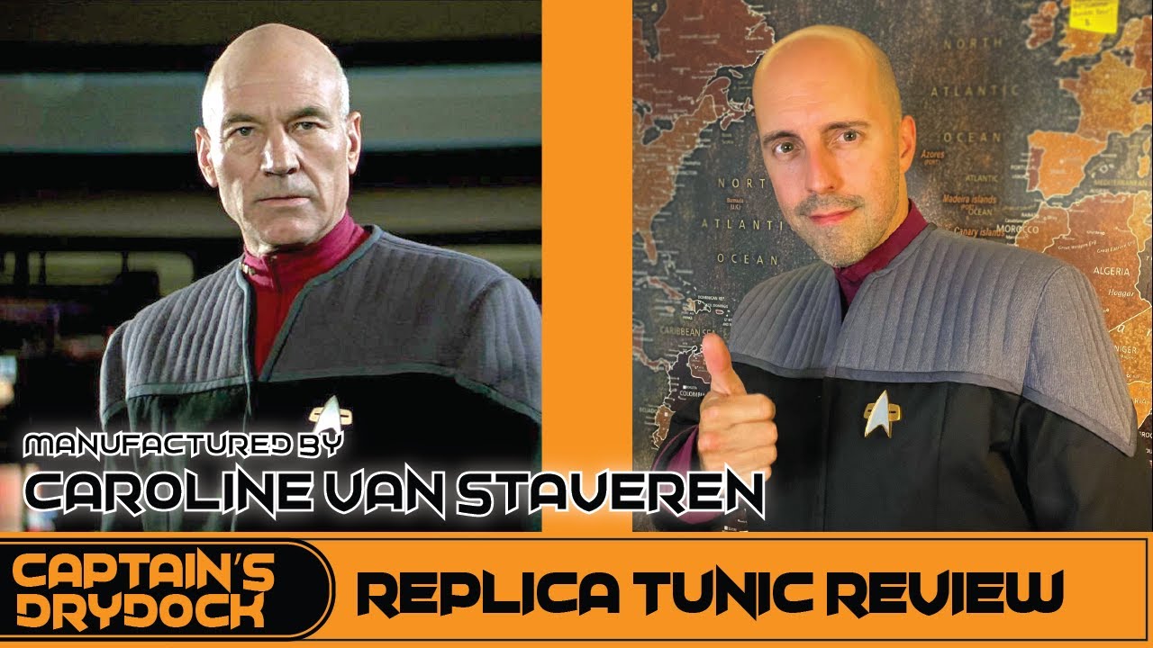 Most accurate Star Trek tunic replica - TNG film franchise