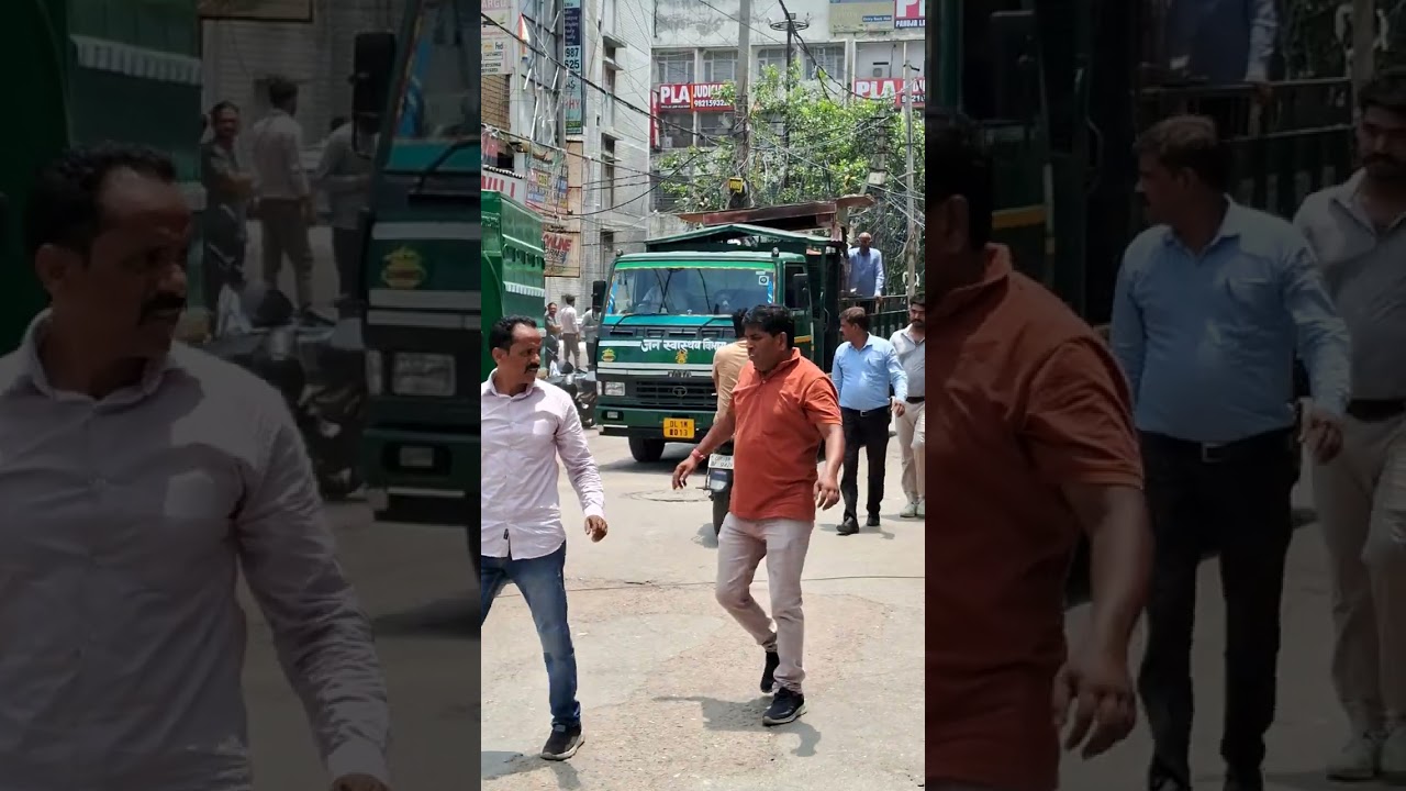 Agnikaand ke baad Delhi police or MCD ka joint operation