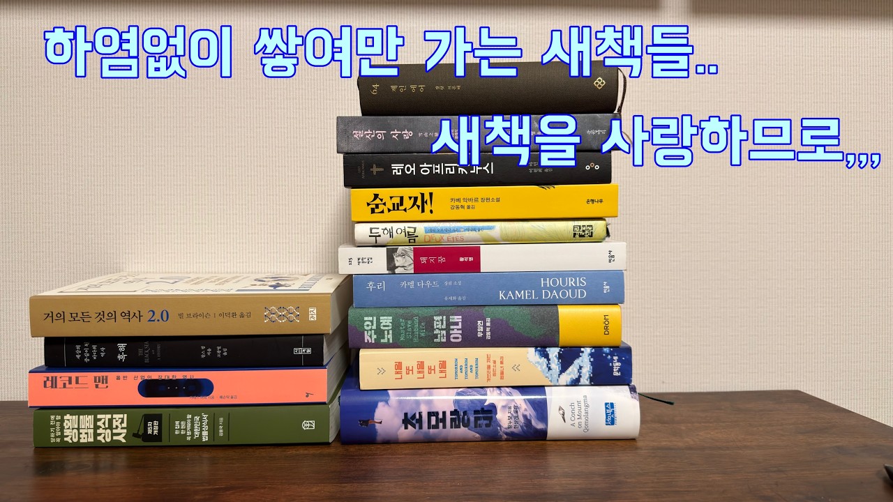 새로 산 책에 대하여, 거의 모든 것의 역사 2.0, 제인 에어 등