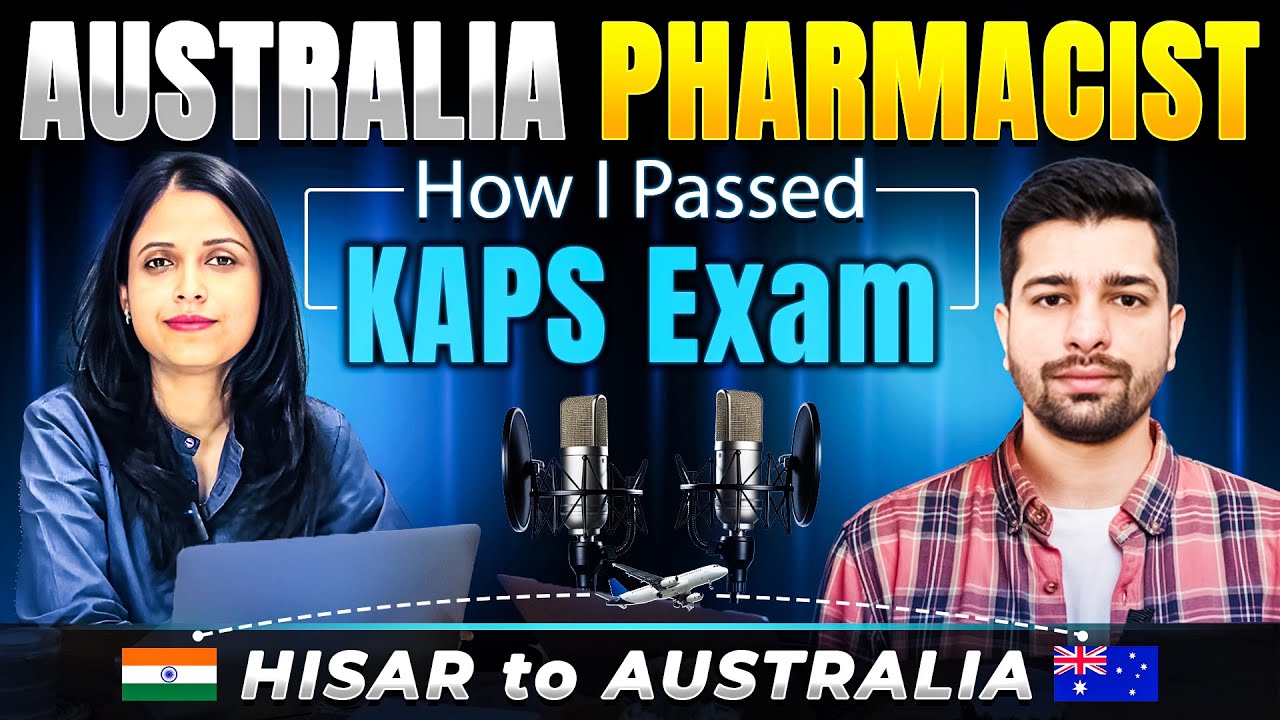 Pharmacist Journey: Hisar to Australia | How I Passed KAPS Exam | KAPS Exam Result July 2024
