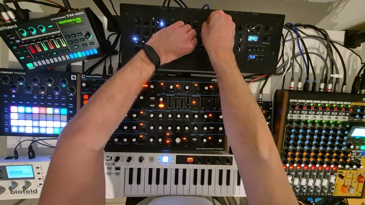 Trance Waves | Novation Peak + MinilogueXD  + MicroMonsta2 + Blofeld | Dawless Live Jam 15