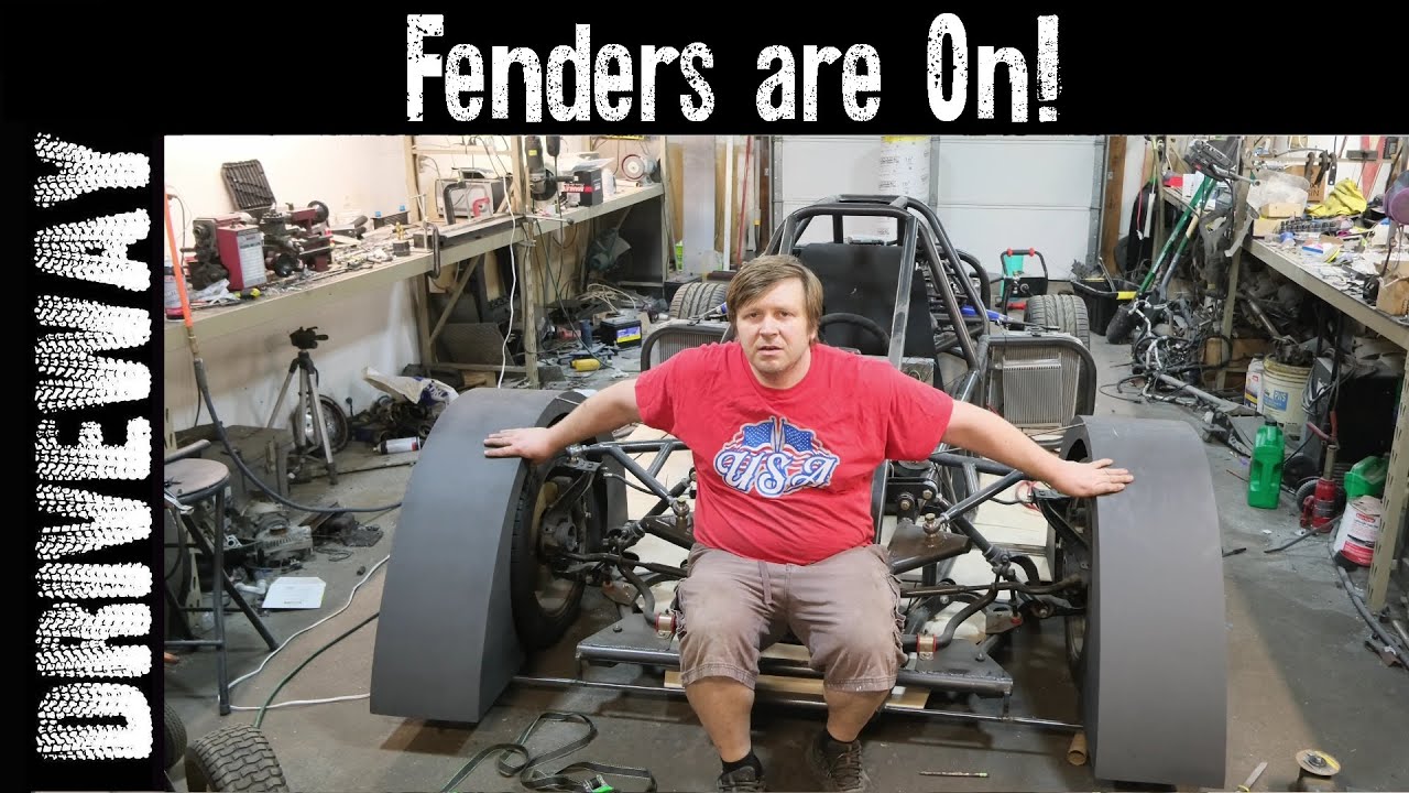 K24 Prototype Racer: Mounting the Front Fenders