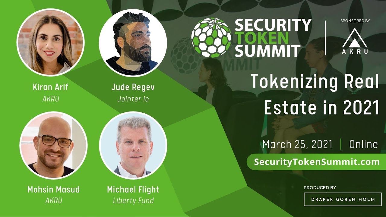 Tokenizing Real Estate in 2021 | Security Token Summit
