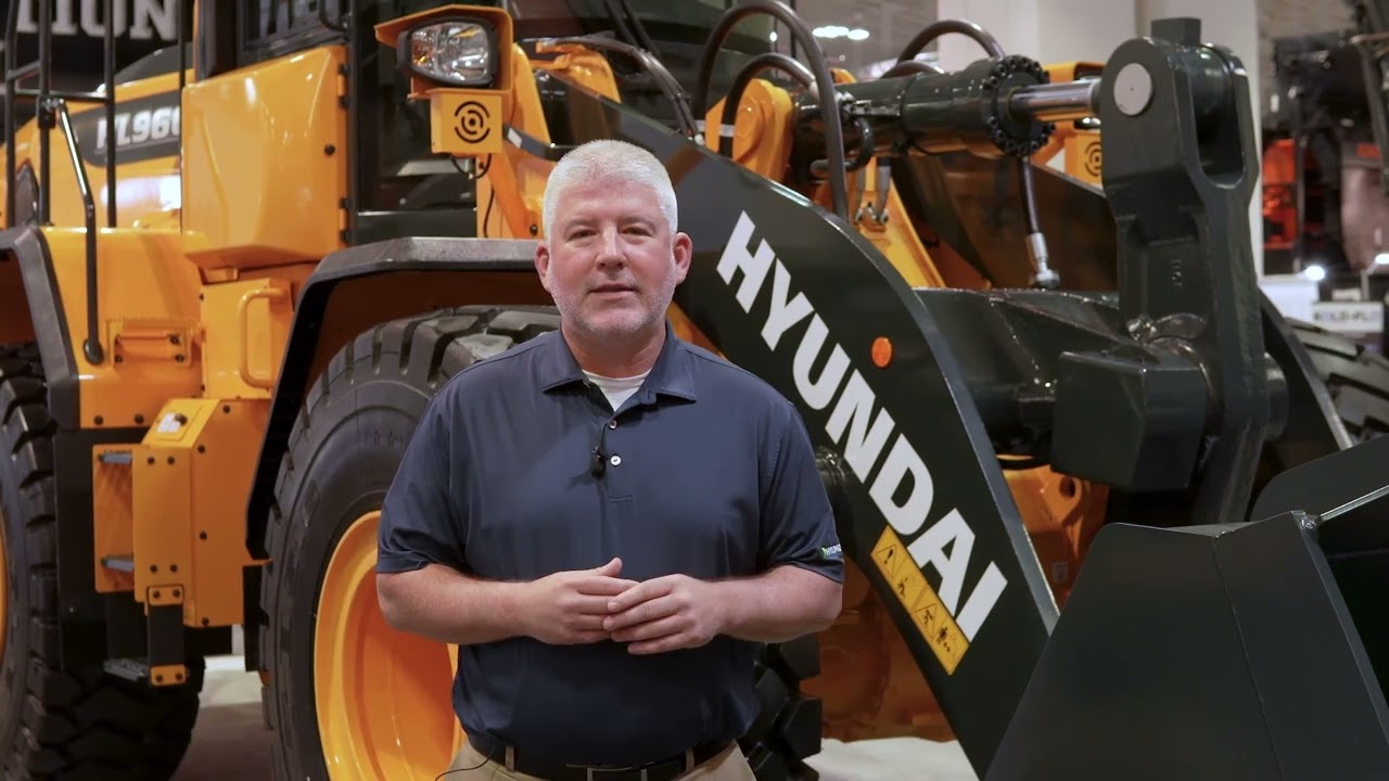 Hyundai HL960A Wheel Loader at World of Asphalt 2024