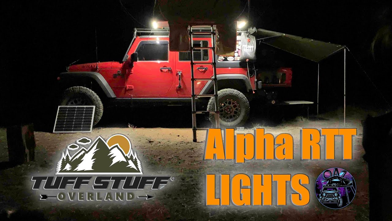 Built in lights on Alpha RTT!