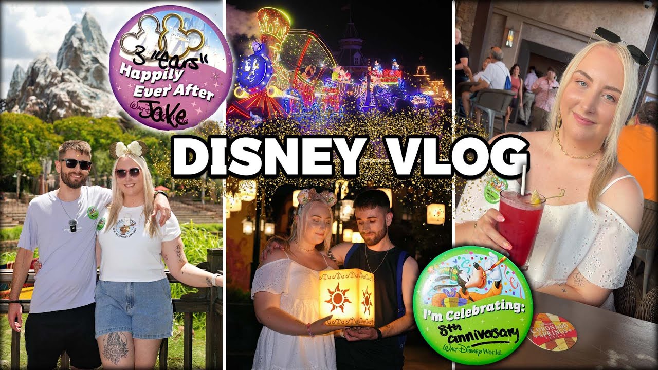 Празднование в Диснее (Влог №7) | Счастливый конец и парад Звездных огней 🎆✨