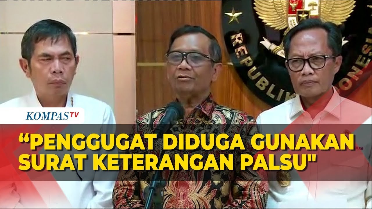 Mahfud MD Ungkap Kejanggalan Putusan Kasus Lahan PTPN II di Tanjung Morawa Deli Serdang