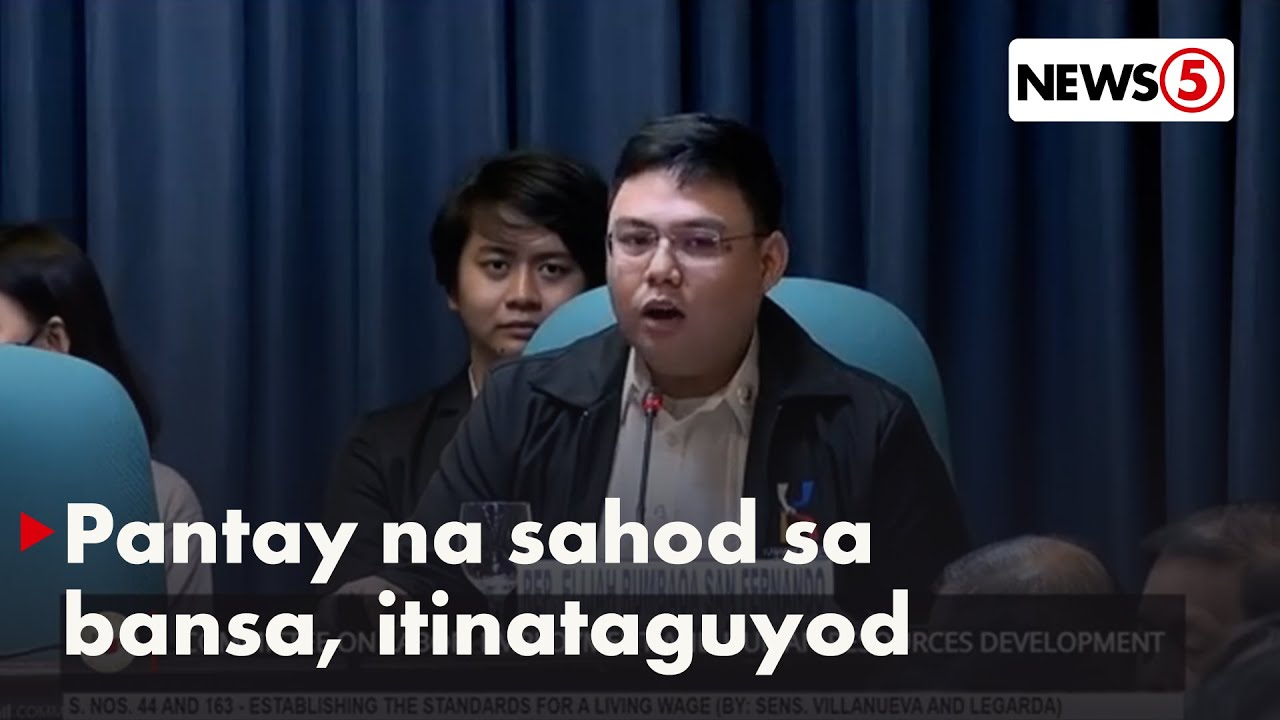 Rep. San Fernando, isinusulong ang pantay na sahod sa buong bansa