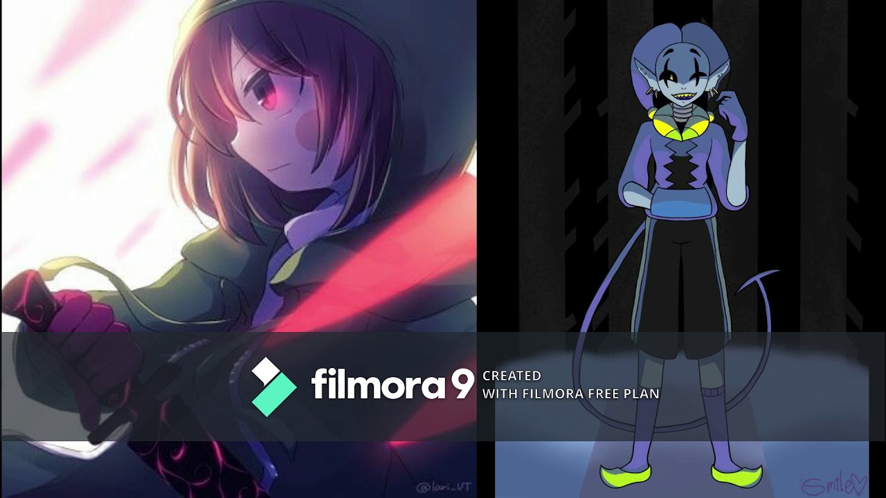 stronger than you duo storyshift!chara and deltartale!jevil