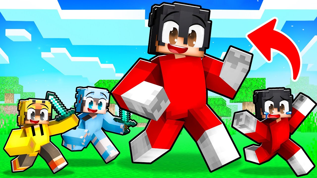 LOVCI vs MALI i VELIKI Minecraft Igrač