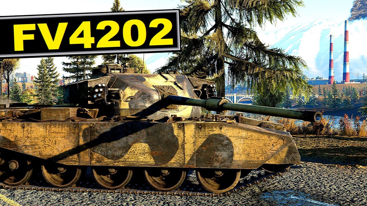 Great example when tanks features enhance each other   ▶️ FV4202