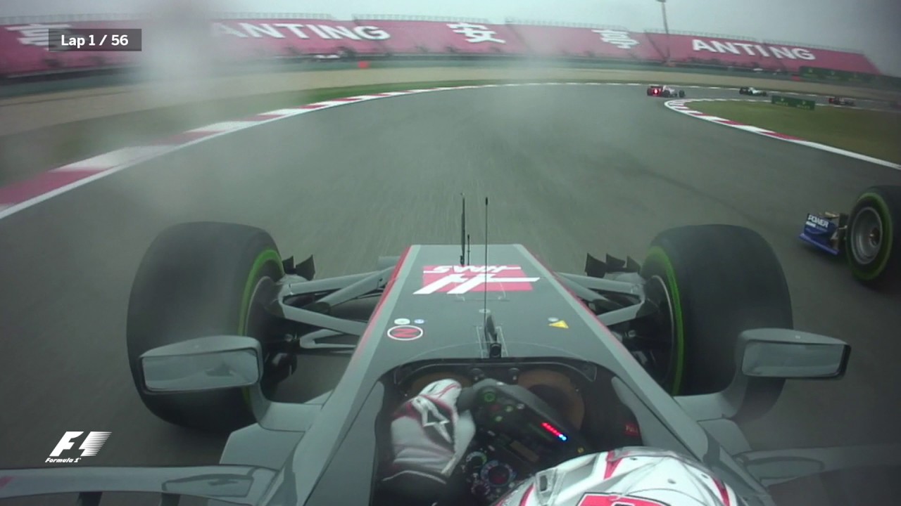 Best Onboards 2017: Magnussen's Action-Packed First Lap | Chinese Grand Prix