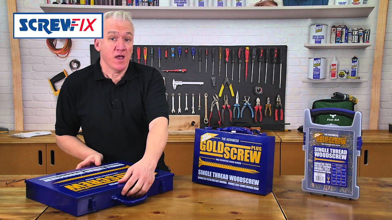 Screwfix - Goldscrew Plus Woodscrews
