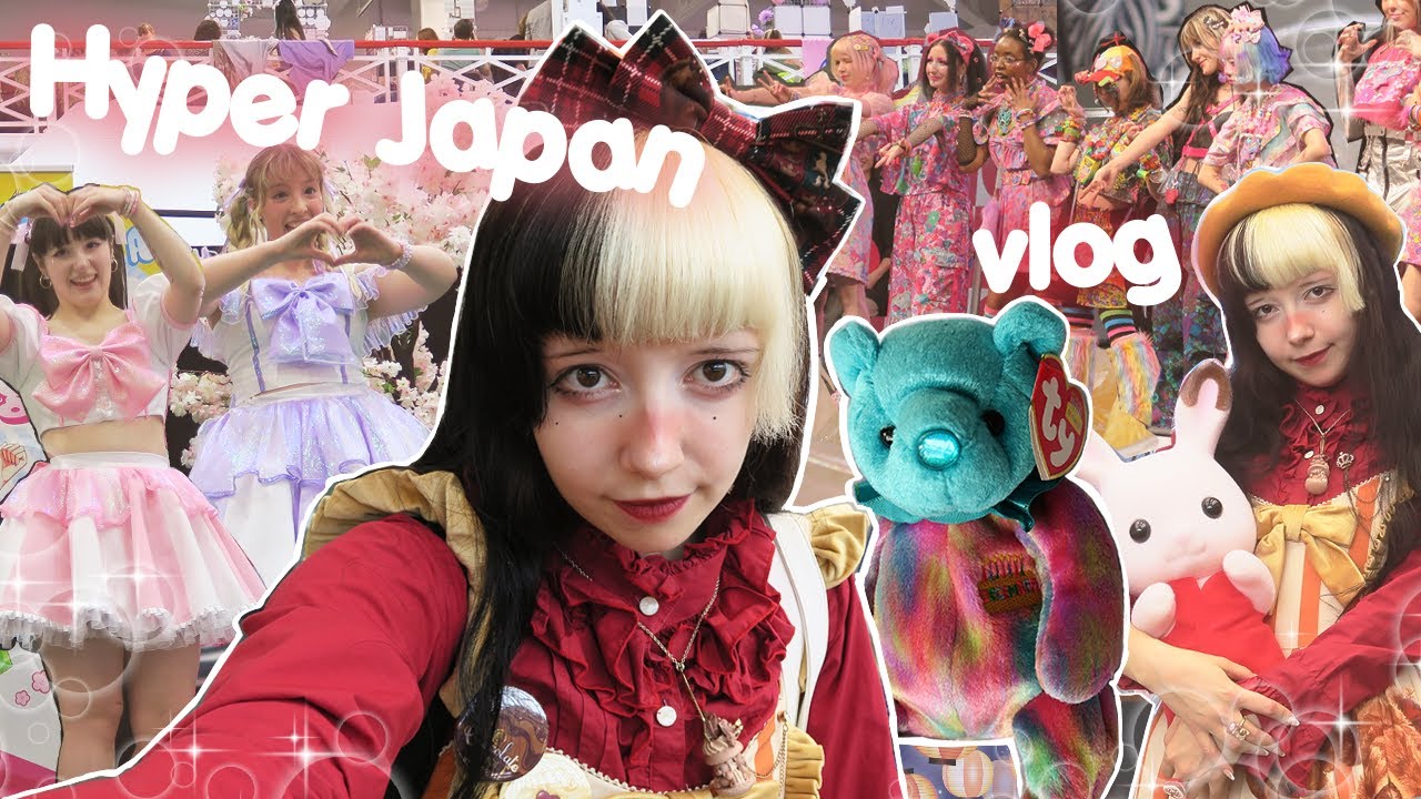 HYPER JAPAN vlog 🧸summer 2025🧸 artist alley, performers and my little haul ~