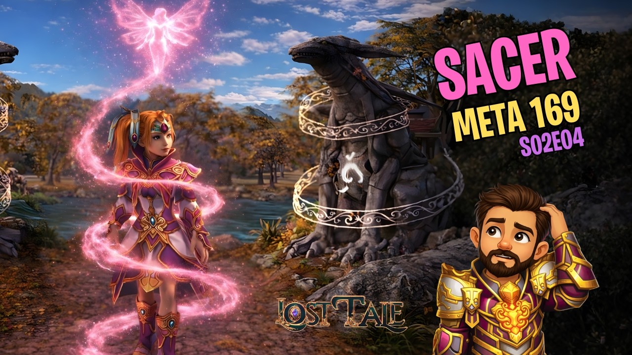 Se eu começasse hoje, faria Sacer ? META 169 💜 Server LOST TALE S02E04 #pristontale #priston