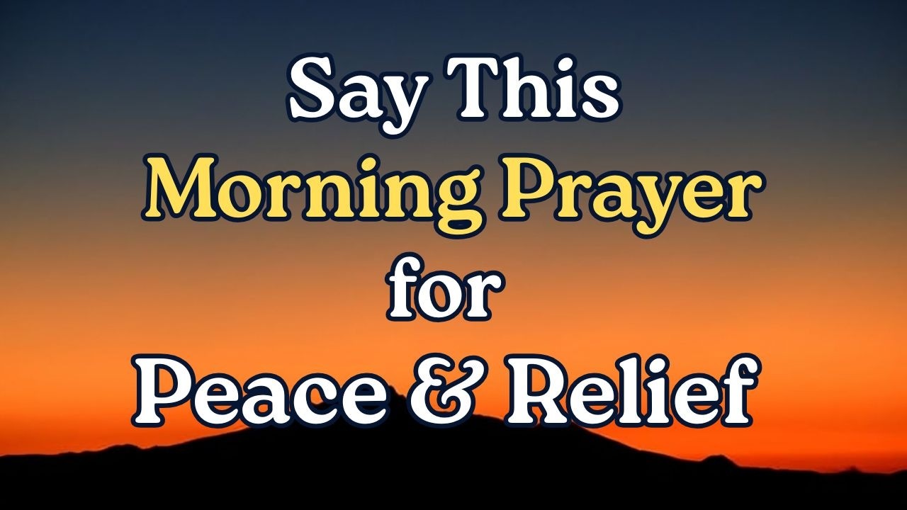 God, Calm My Anxious Heart Today | Powerful Morning Prayer for Peace & Relief