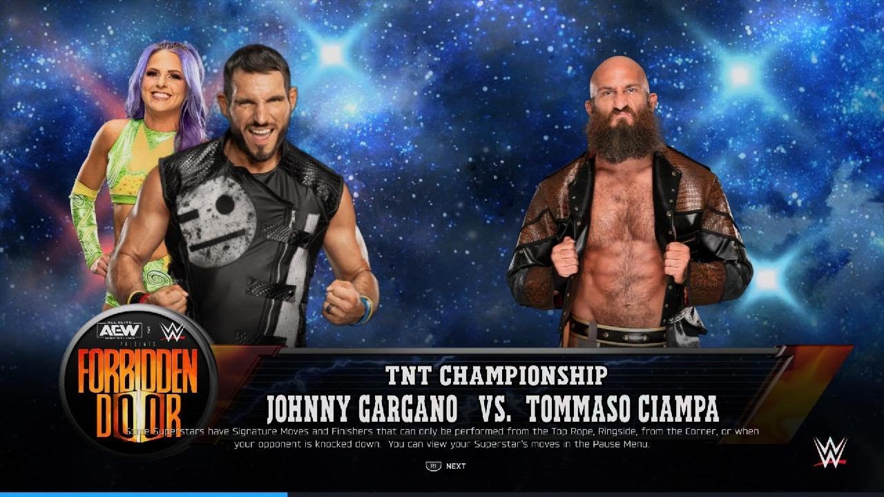Johnny Gargano Vs Tommaso Ciampa For his TNT Championship