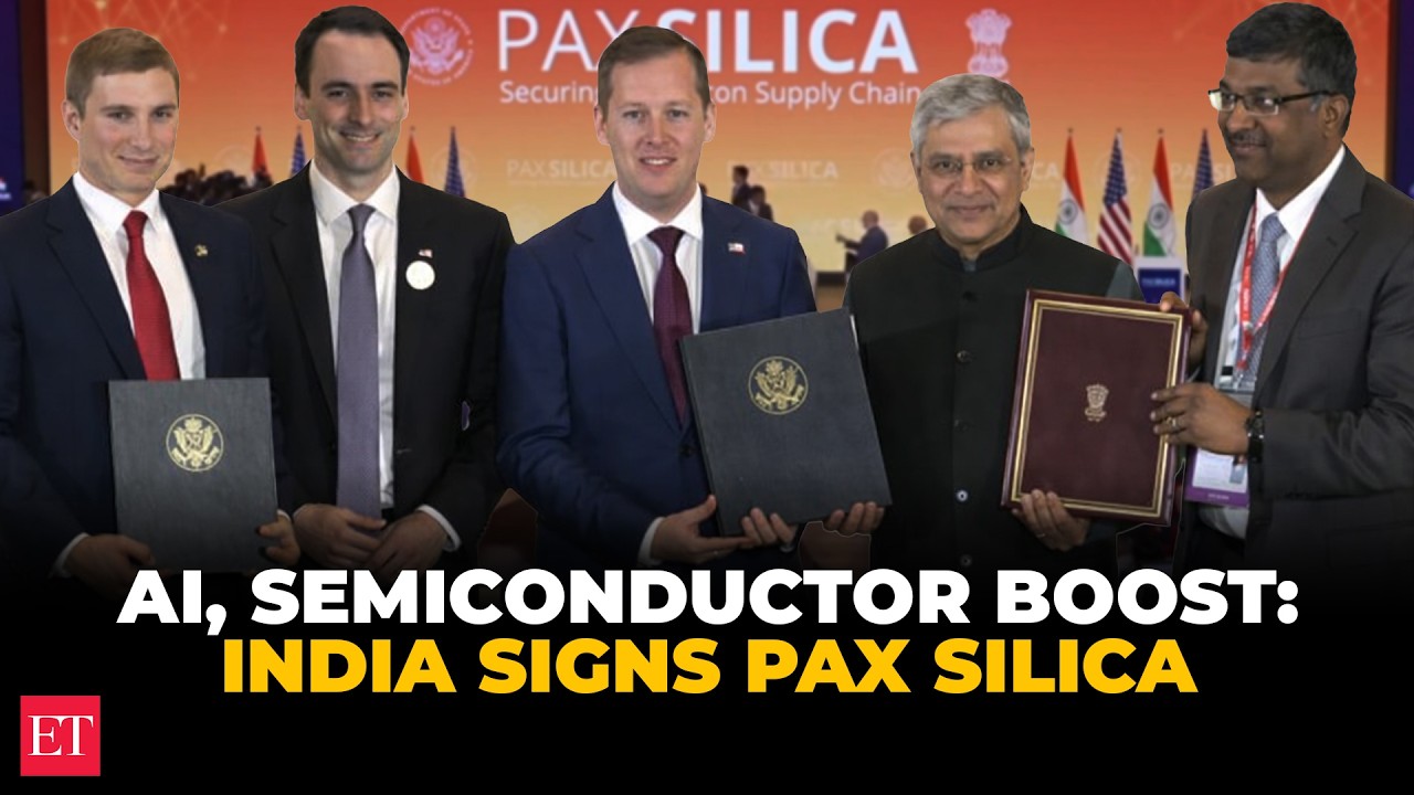 India signs US-led Pax Silica to boost AI, semiconductor & critical minerals supply chain
