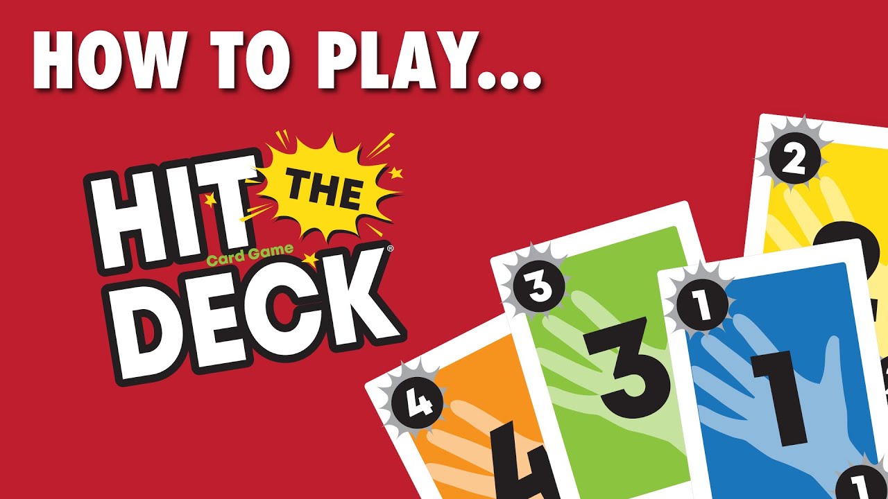 How to Play HIT THE DECK! The game that's a HIT with the whole family!