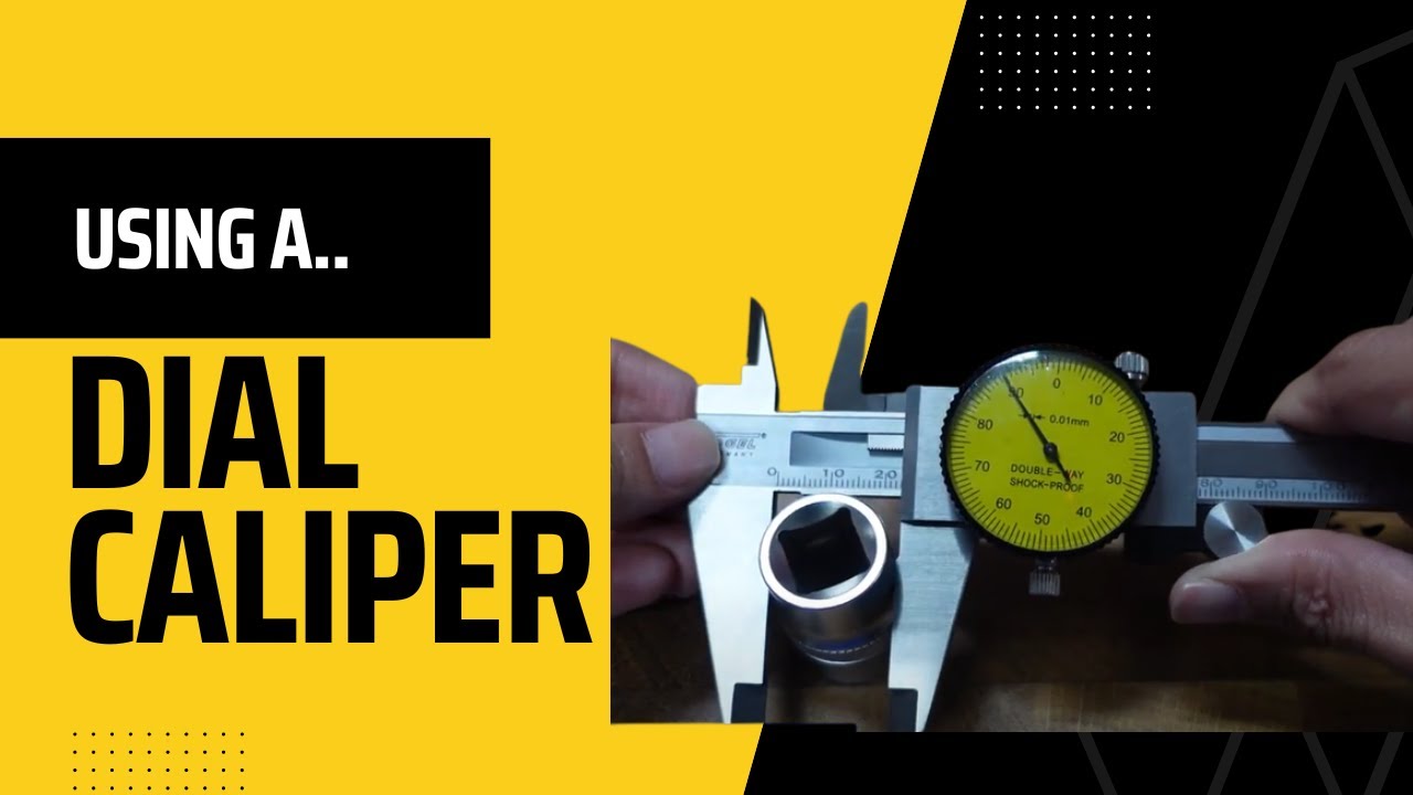 Dial Caliper for Measuring Parts (Shock Proof)