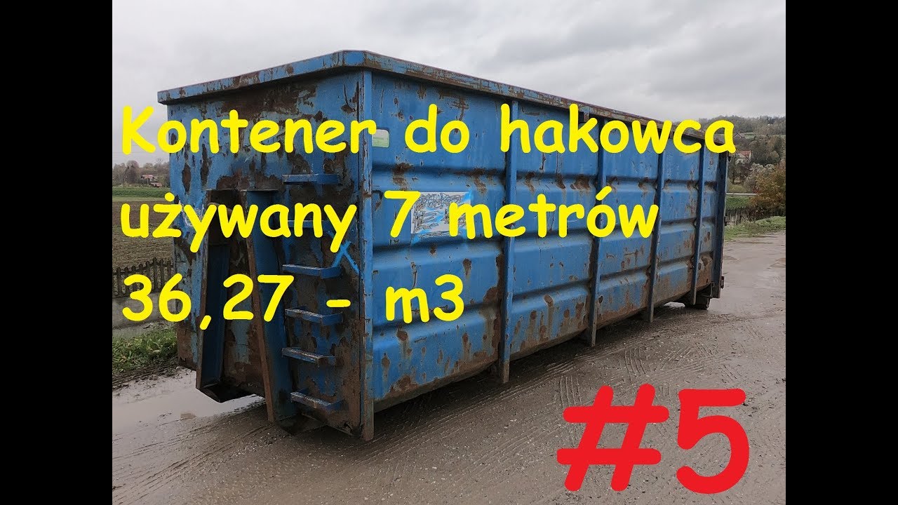 KONTENER DO HAKOWCA 7 METRÓW #5