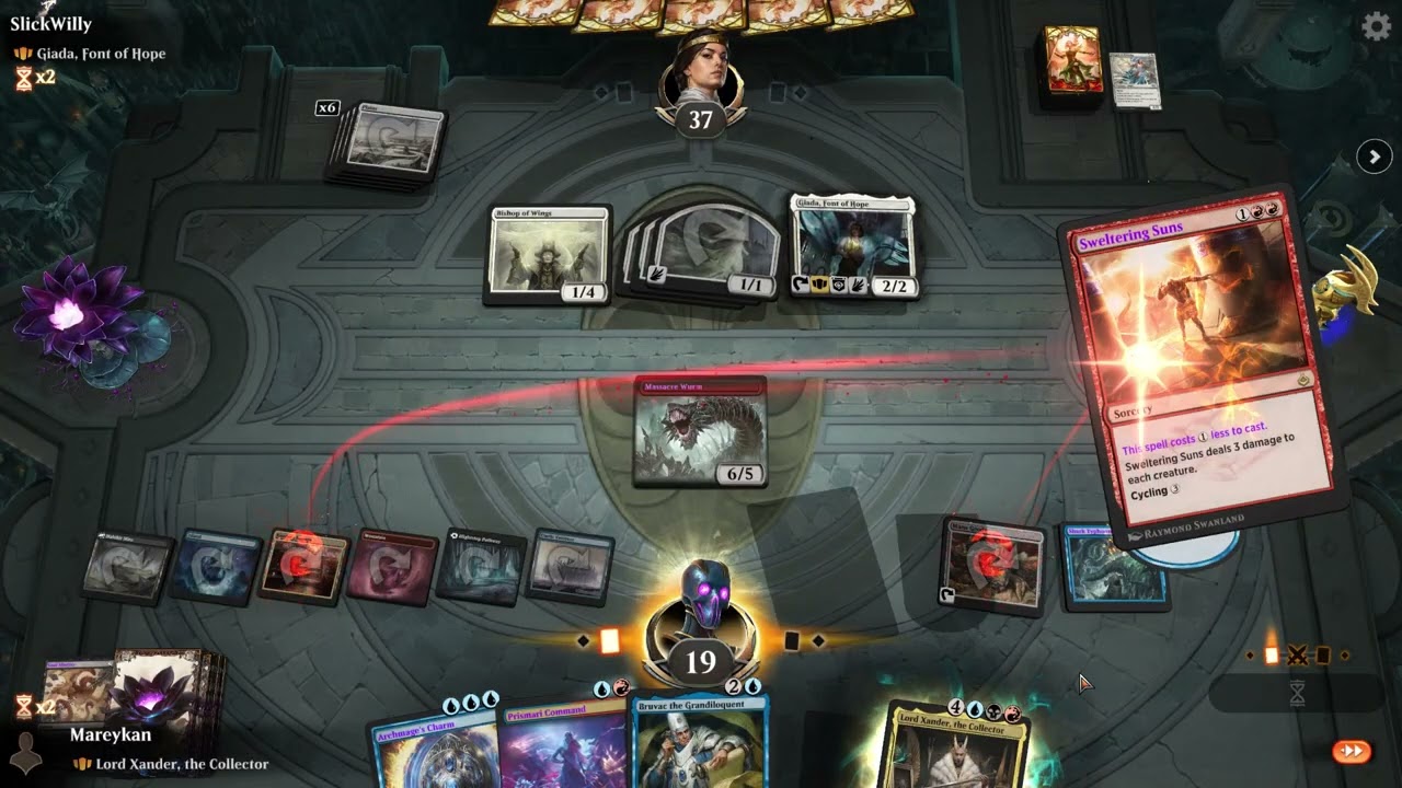 Historic Brawl: Lord Xander, the Collector vs Giada, Font of Hope