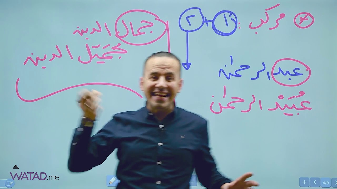 #الاستاذ_معن_الدقامسة درس التصغير