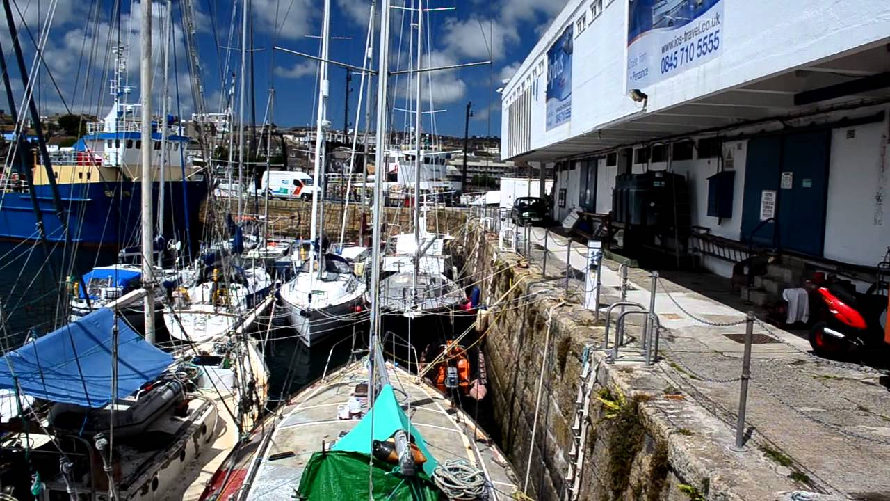 Penzance  inner  harbour.