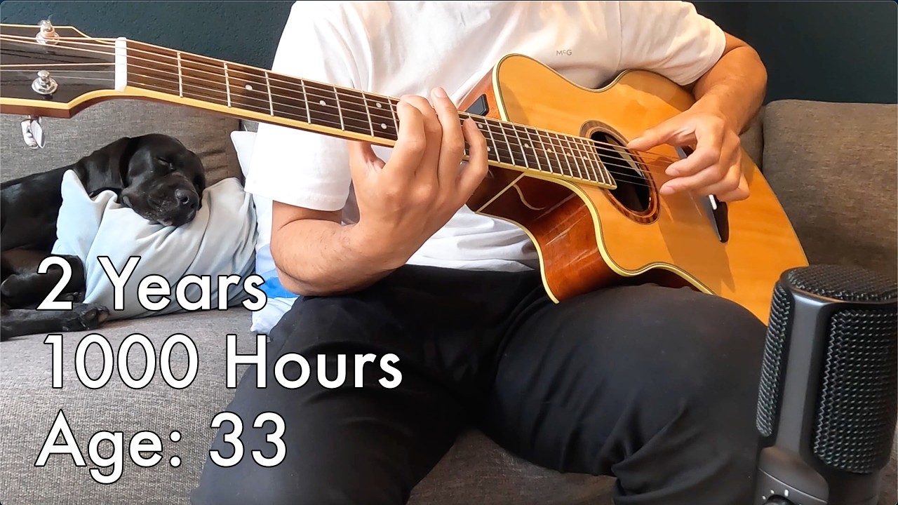 2 Years Of Guitar Progress In Under 4 Minutes