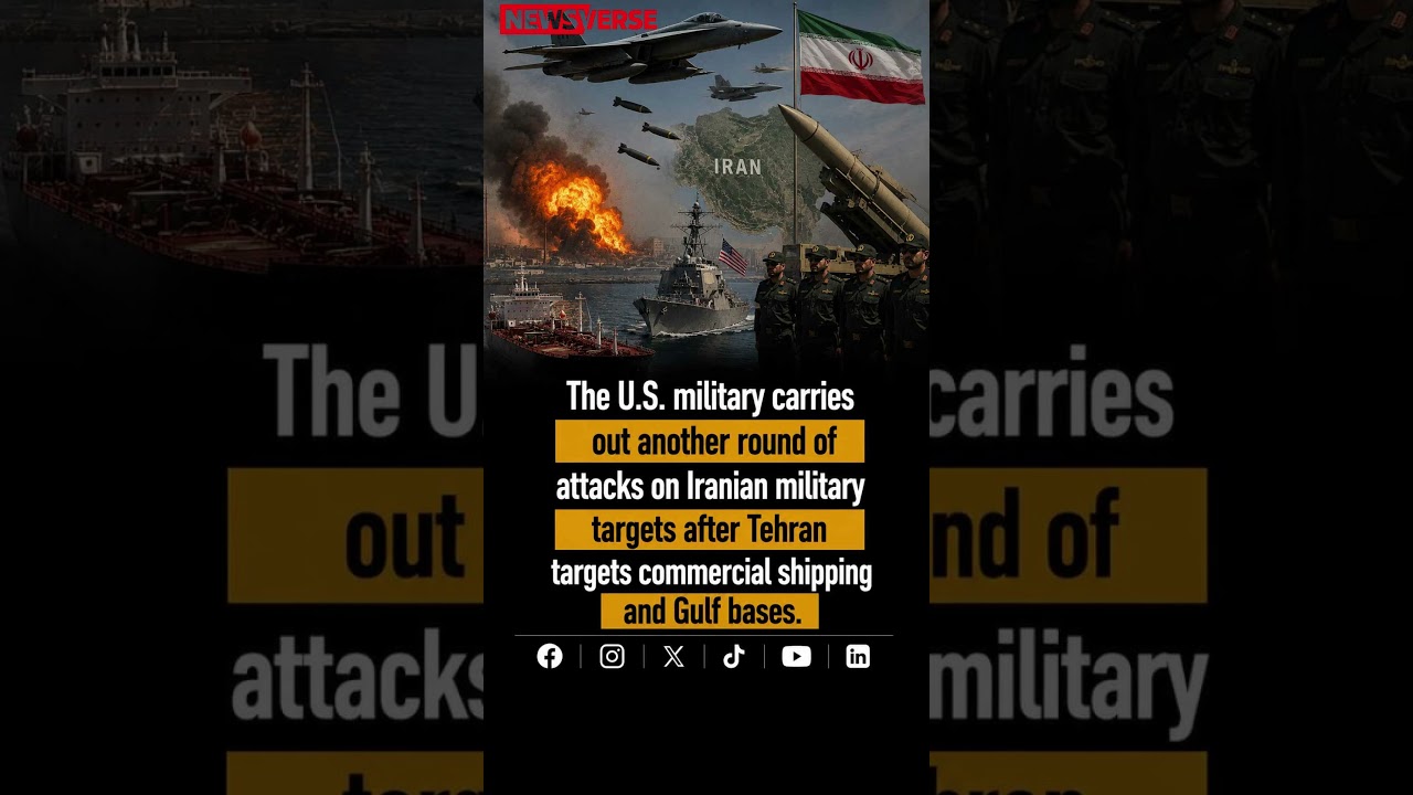 &ldquo;Fresh Strikes&rdquo; &mdash; U.S. Hits Iran After Gulf Attacks