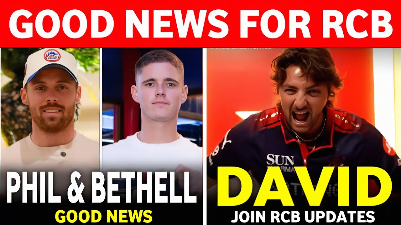 IPL 2026 : Good News For RCB | Tim David Join RCB & Practice Camps | RCB News Today ||
