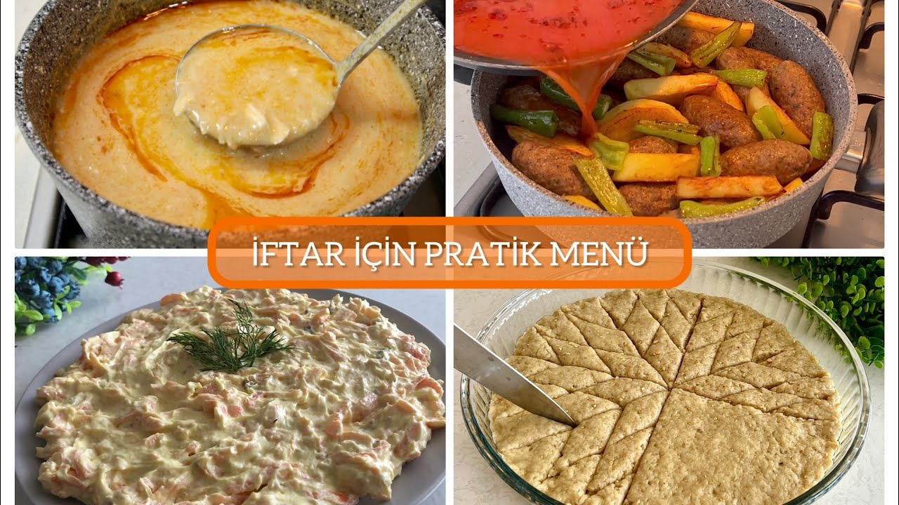 İftar İçin En Lezzetli 4 Tarif - ŞİMDİYE kadar Yaptığım En İyi Tarifler ❗iftar yemekleri- menüsü