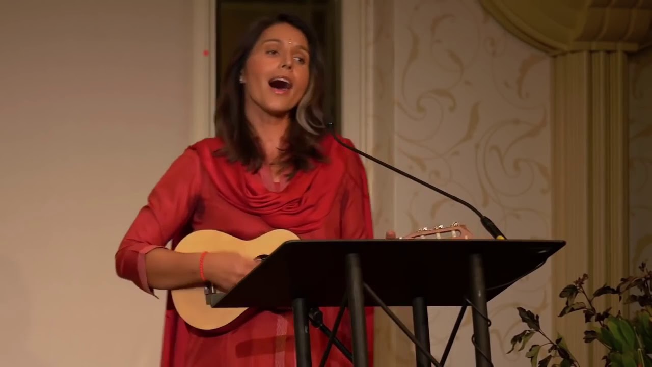 Tulsi Gabbard's Rendition of Hare Rama Hare Krishna