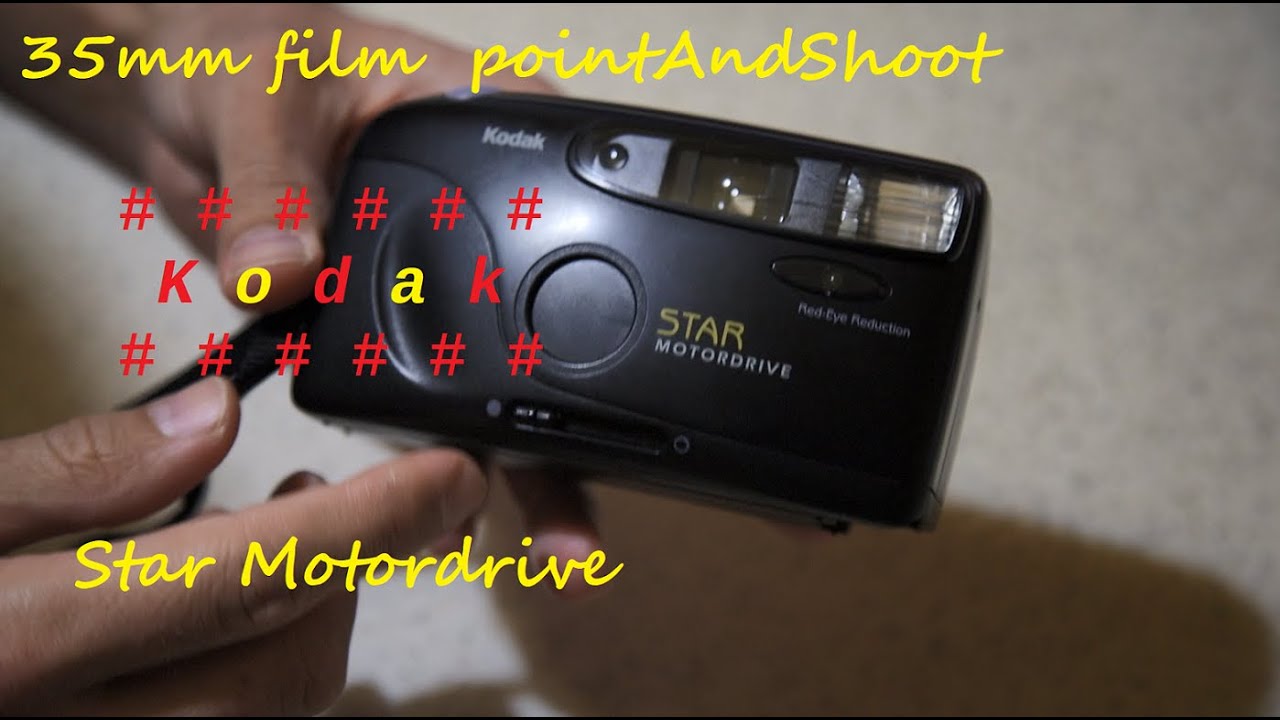 Kodak 35mm film point and shoot - Kodak Star Motordrive