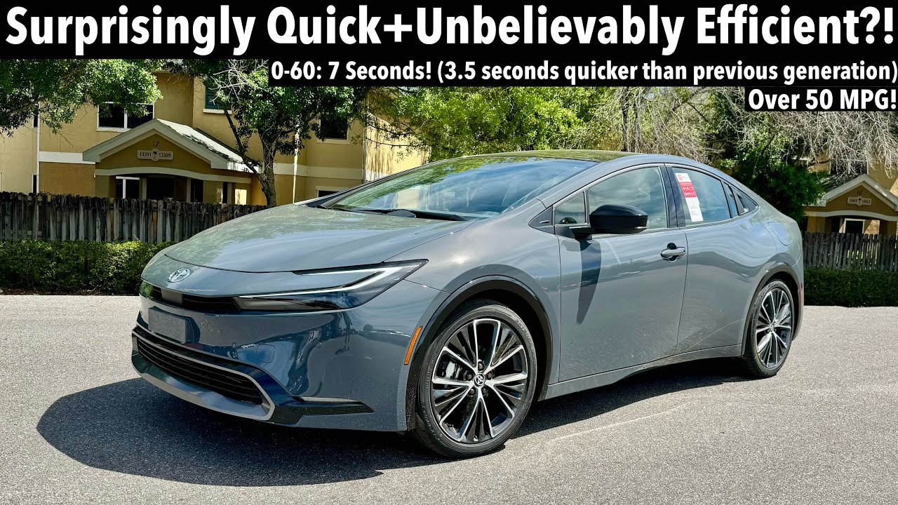 Toyota Prius XLE 2024 года: ТЕСТ-ДРАЙВ + ПОЛНЫЙ ОБЗОР