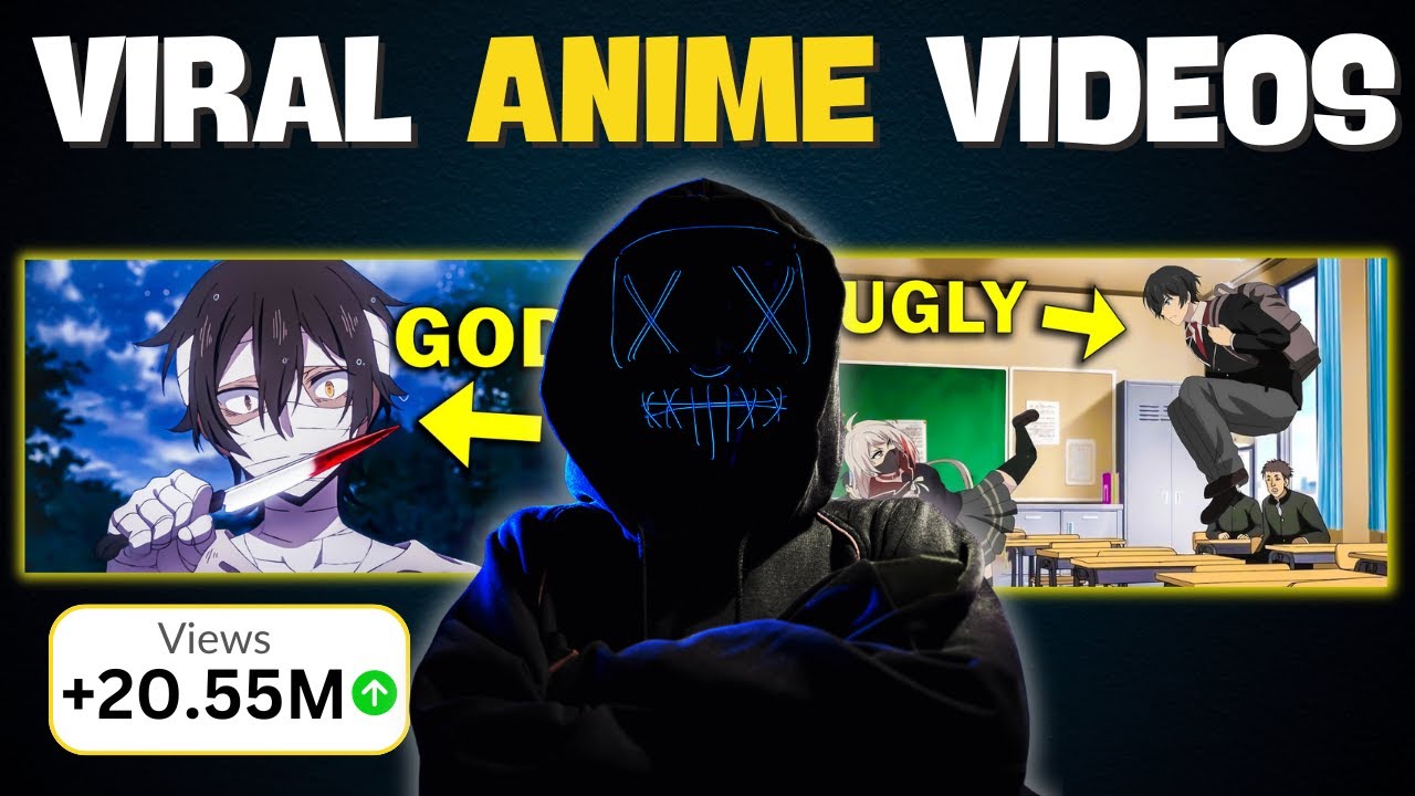 How I Create Anime Videos & Make $10K Easily using this Method (Full Blueprint)