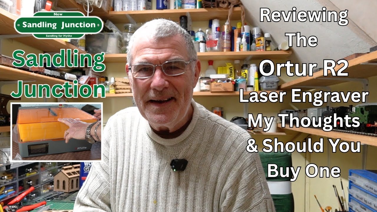Sanding Junction и обзор нового лазерного гравера Ortur R2. Мои мысли и стоит ли его покупать?