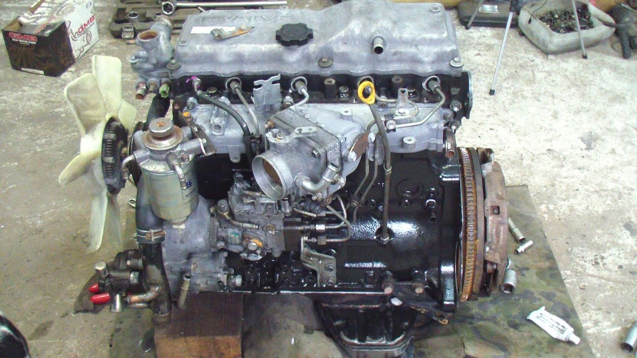 Ремонт двигателя 15B Toyota Dyna часть третья.