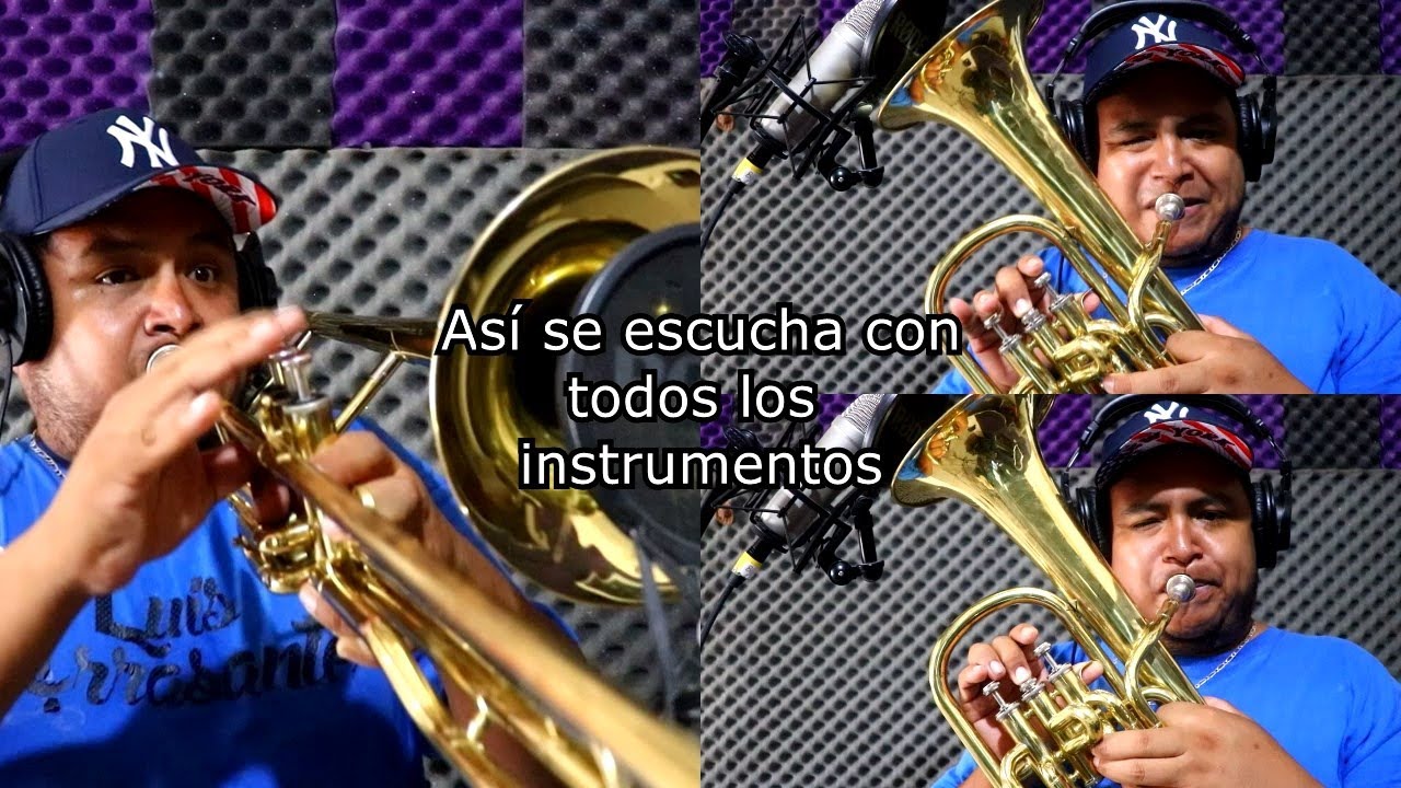 Grabando corridos estilo Peso Pluma (Bélicos) - Trombón y Charchetas