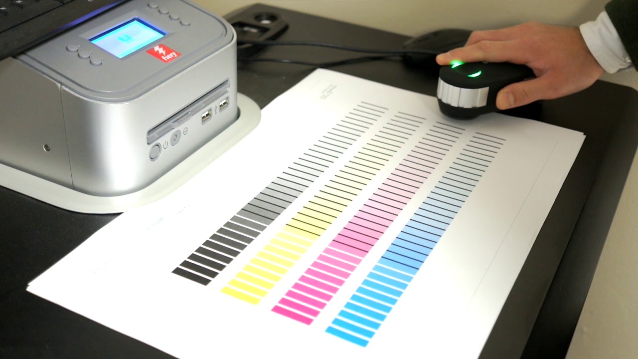 How to do a Fiery Calibration Using Command Workstation with Konica Minolta Bizhub Press