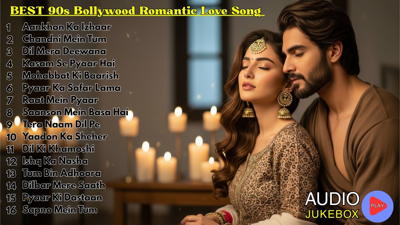 Best 90s Bollywood Love Songs – Romantic Hindi Classics & Evergreen Melody Collection