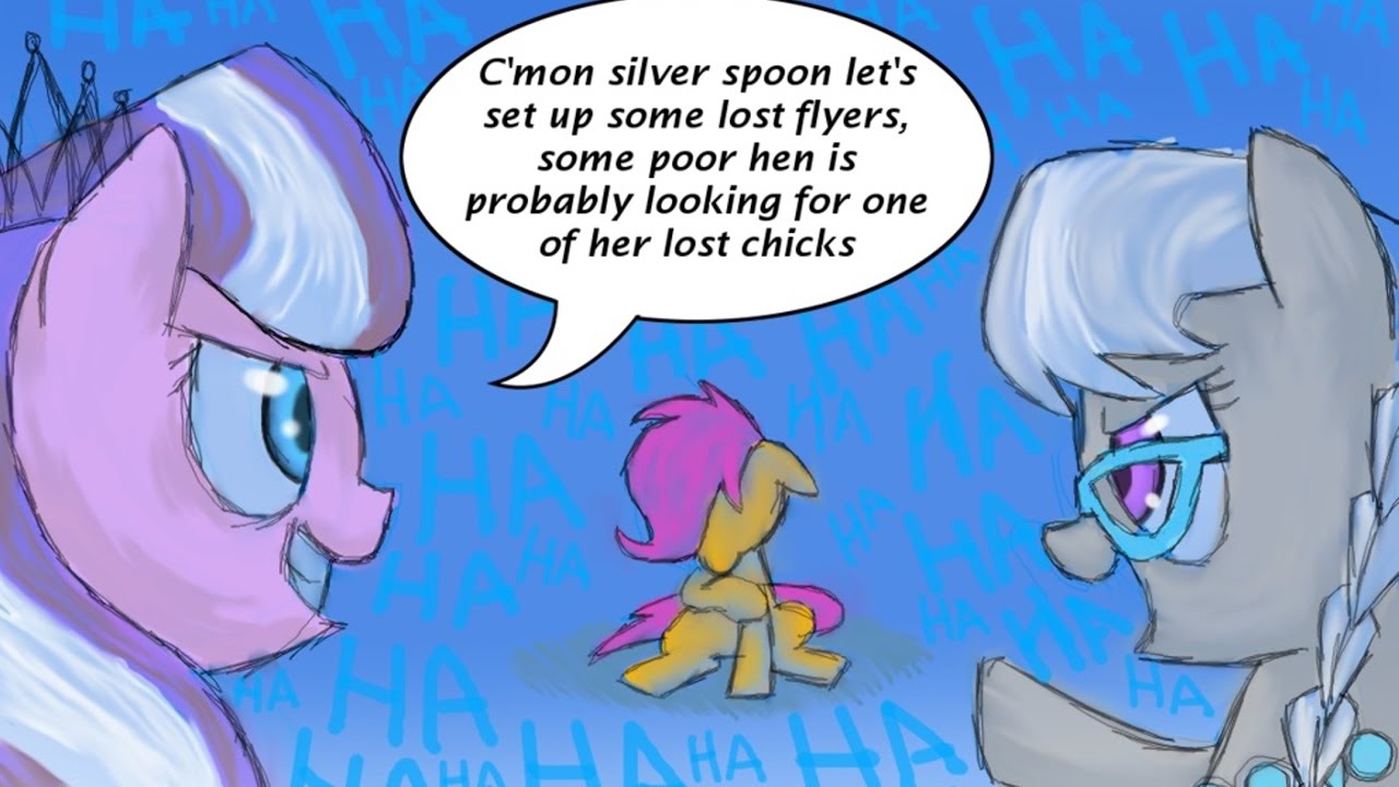 [MLP Comic Dub] Stop The Scootabuse (поднимает настроение)