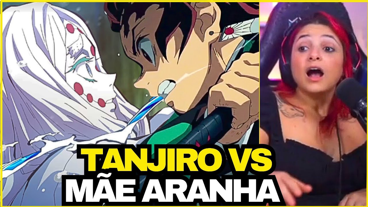 TANJIRO VS MÃE ARANHA