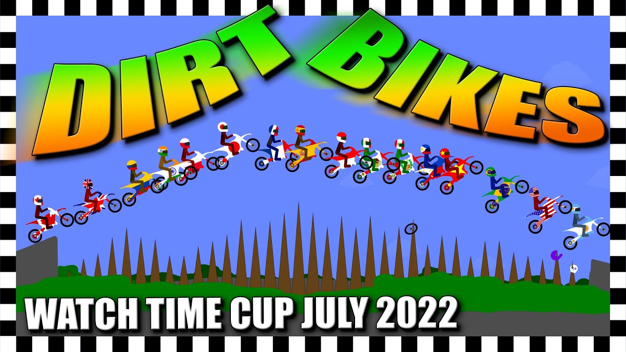Dirt Bike Race July Watch Time Cup 2022 - Algodoo