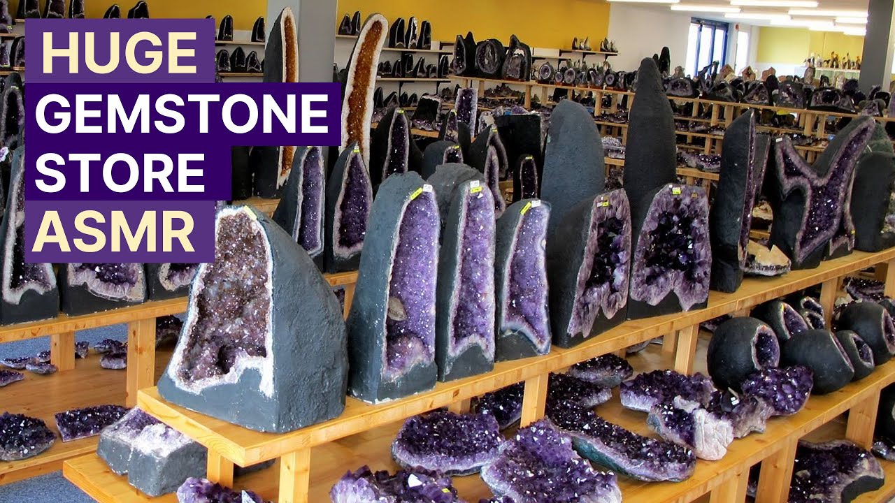 Unintentional ASMR 💎 Visiting Europe's Biggest Gemstone Store