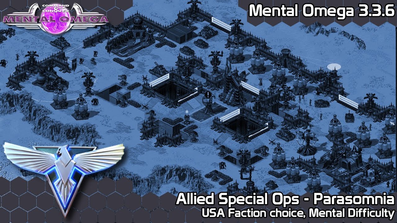 C&C Mental Omega 3.3.6 - Allied Special Ops - Parasomnia on Mental Difficulty (USA Choice)