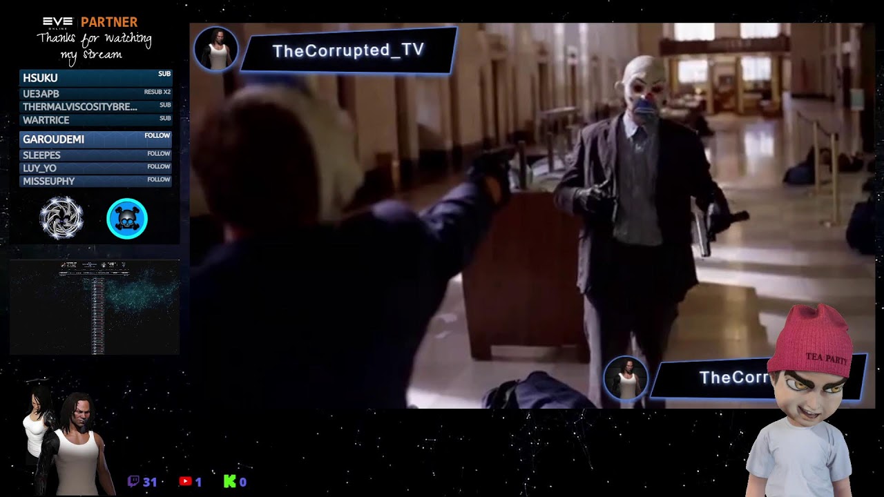 Drifting in New Eden  | TheCorrupted_TV on Twitch | EVE Partner