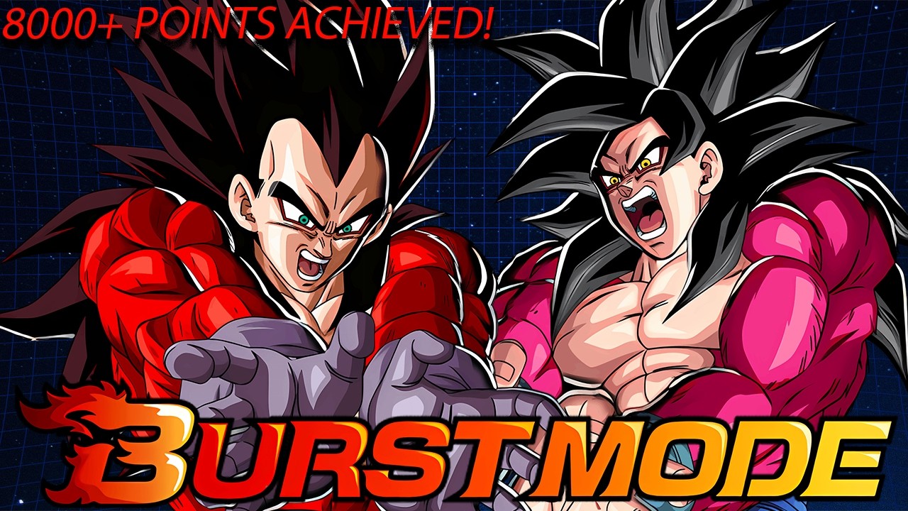 8000 Points Achieved! How To Beat the SSJ4 Vegeta Burst Mode! (DBZ: Dokkan Battle)