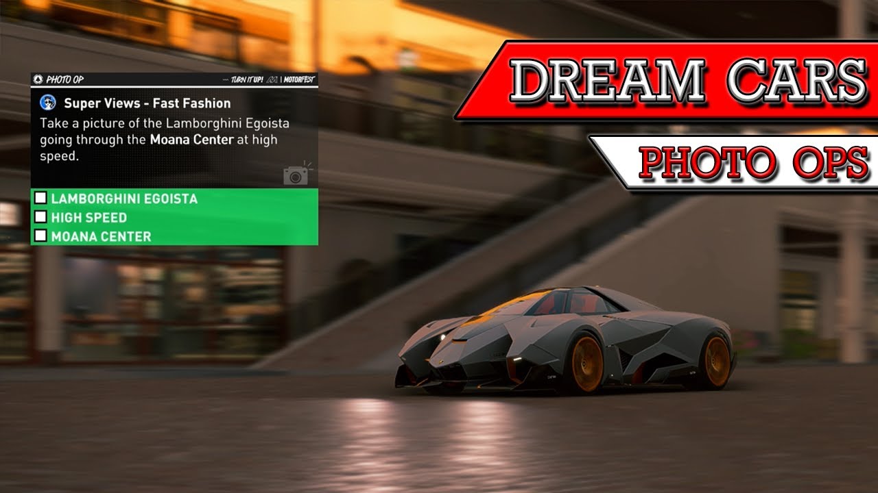 All Dream Cars Photo Ops | The Crew Motorfest Super Views
