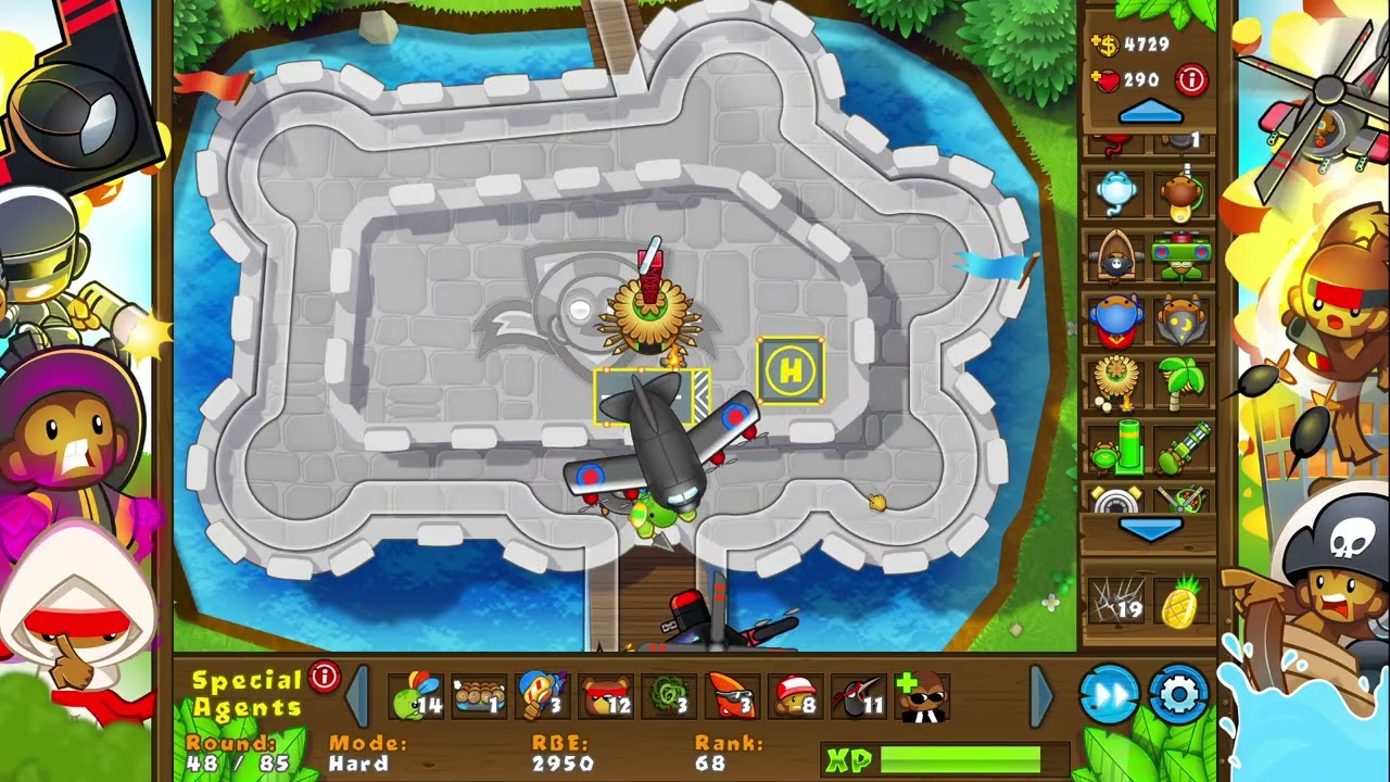 bloons td 5 random missions #21 / this monkey's got deep pockets